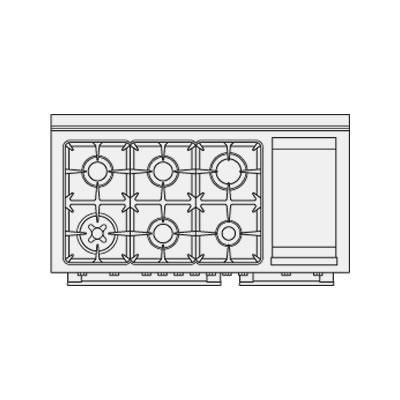 Bertazzoni 48-inch Freestanding Gas Range X486GGGVX IMAGE 2