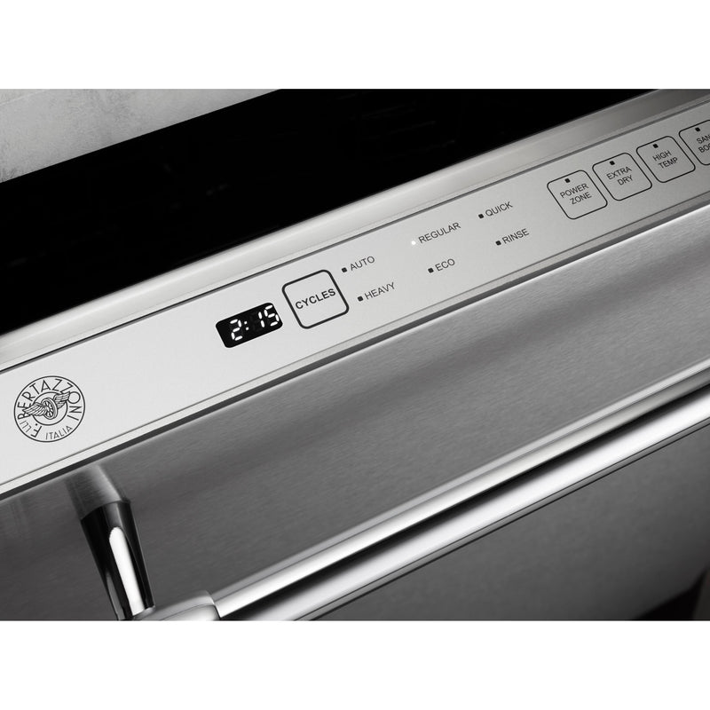 Bertazzoni 24-inch Built-In Dishwasher with Heritage Handle DW24XT + HER HK24 DW IMAGE 3