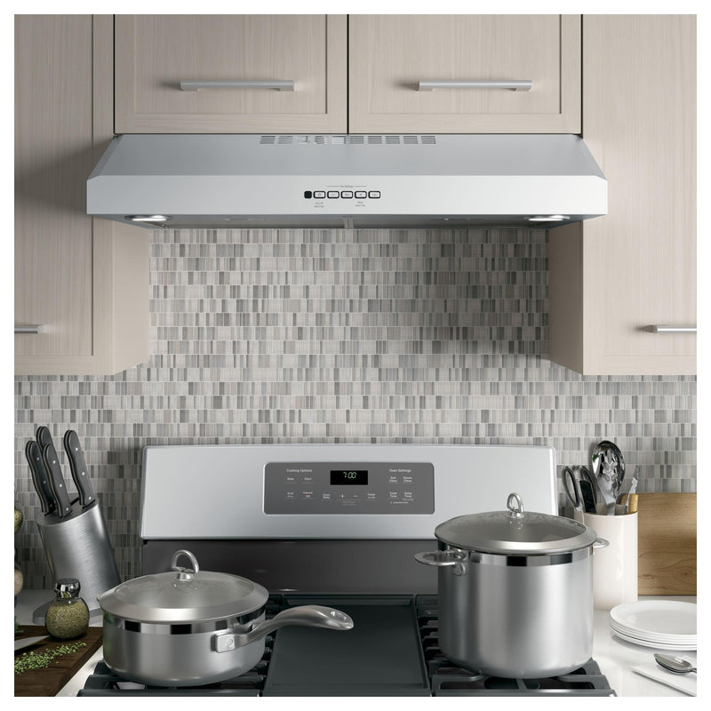 GE 30-Inch Under Cabinet Range Hood with 4 Speeds JVX5300DJWWC IMAGE 6