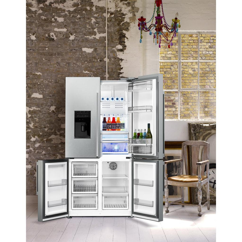 Smeg 36-inch, 22.72 cu. ft. French 4-doors Refrigerator FQ75XPEDU IMAGE 3