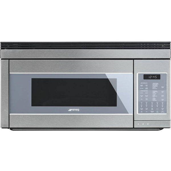 Smeg 30-inch, 1.1 cu.ft. Over-The-Range Microwave Oven OTR111SU IMAGE 1