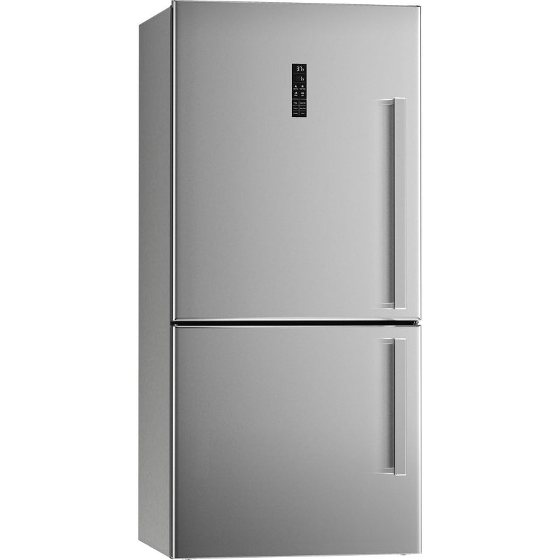 Bertazzoni 31-inch, 17 cu. ft. Bottom Freezer Refrigerator REF31BMXL + PROHK31BM IMAGE 1