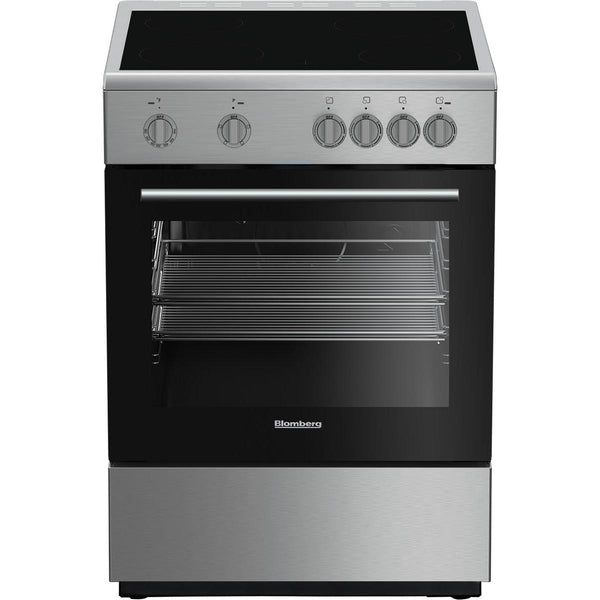 Blomberg 24-inch Freestanding Electric Range with 4 Cooking Zones BERU24202SS IMAGE 1