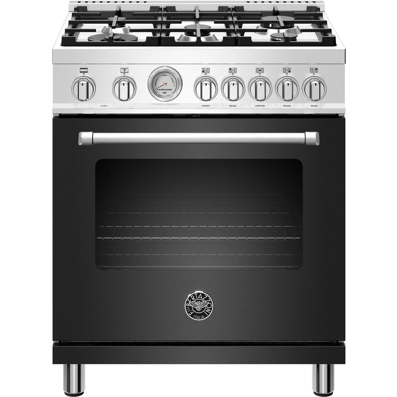 Bertazzoni 30-inch Freestanding Dual-Fuel Range with Convection Technology MAST305DFMNEE IMAGE 1