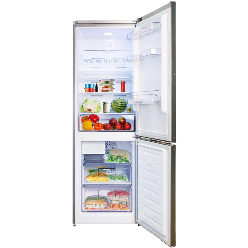 Blomberg 24-inch, 11.35 cu.ft. Freestanding Bottom Freezer Refrigerator with Ice Maker BRFB 1322 SS IMAGE 2