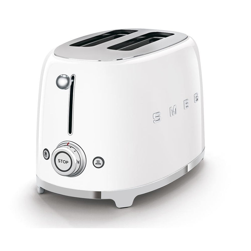 Smeg Retro-Style 2-Slice Toaster TSF01WHUS IMAGE 2