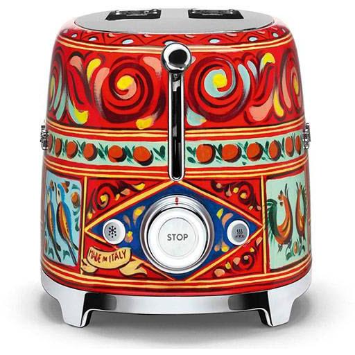 Smeg Retro-Style 2-Slice Toaster TSF01D&G IMAGE 5