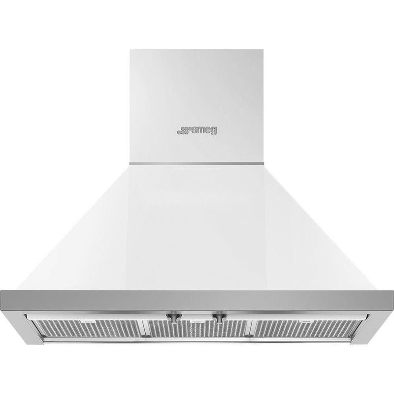 Smeg 30-inch Portofino Aesthetic Wall Mount Range Hood KPF30UWH IMAGE 1