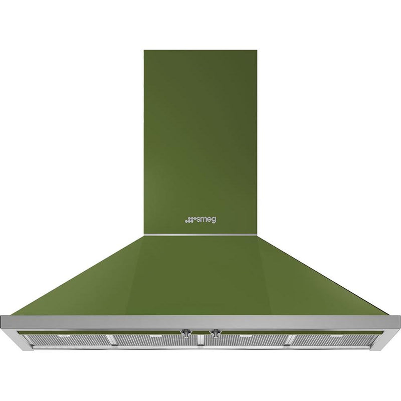 Smeg 48-inch Portofino Aesthetic Wall Mount Range Hood KPF48UOG IMAGE 1