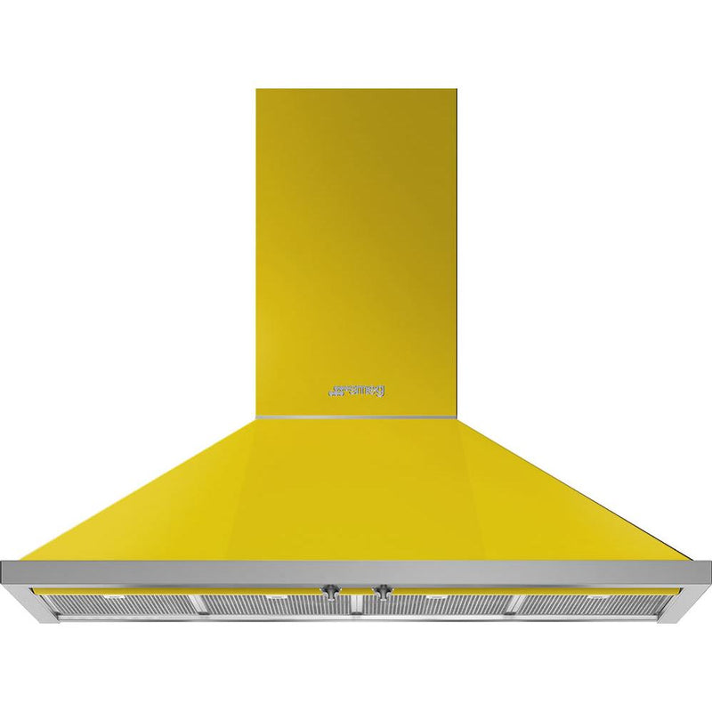 Smeg 48-inch Portofino Aesthetic Wall Mount Range Hood KPF48UYW IMAGE 1