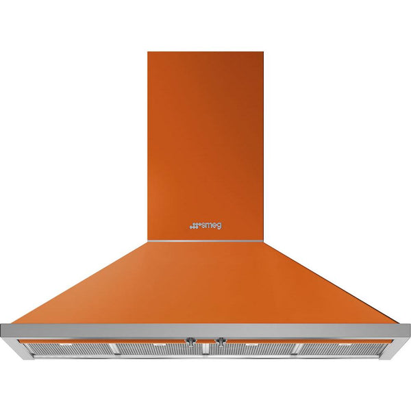 Smeg 48-inch Portofino Aesthetic Wall Mount Range Hood KPF48UOR IMAGE 1