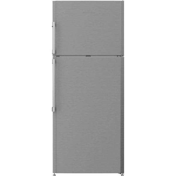 Blomberg 28-inch, 12.6 cu. ft. Top Freezer Refrigerator with Ice Maker BRFT1522SSN IMAGE 1