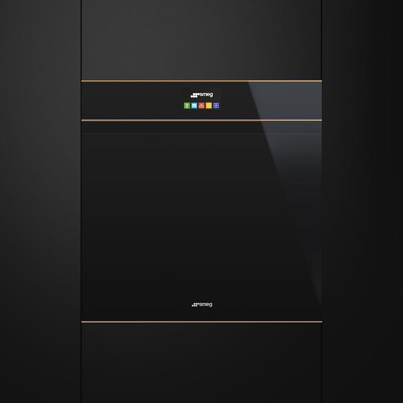 Smeg 24-inch, 2.47 pi.cu. Built-in Wall Oven with SmartCook System SFP6604PNRE IMAGE 2