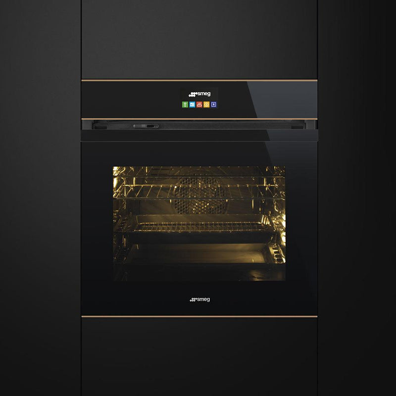 Smeg 24-inch, 2.47 pi.cu. Built-in Wall Oven with SmartCook System SFP6604PNRE IMAGE 4