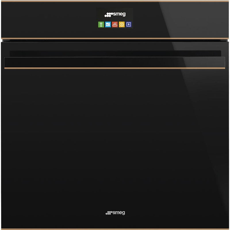 Smeg 24-inch, 2.47 pi.cu. Built-in Wall Oven with SmartCook System SFP6604NRE IMAGE 1