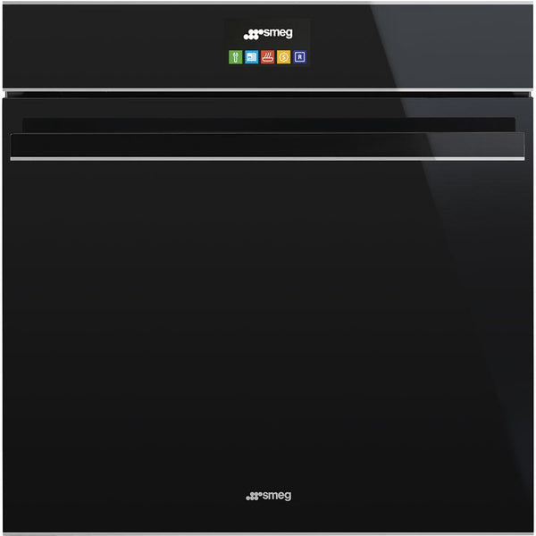 Smeg 24-inch, 2.47 pi.cu. Built-in Wall Oven with SmartCook System SFP6604NXE IMAGE 1