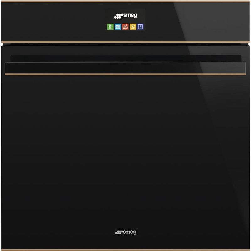 Smeg 24-inch, 2.47 pi.cu. Built-in Wall Oven with SmartCook System SFP6604STNR IMAGE 1