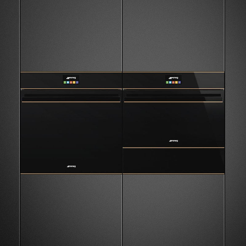 Smeg 24-inch, 2.47 pi.cu. Built-in Wall Oven with SmartCook System SFP6604STNR IMAGE 3