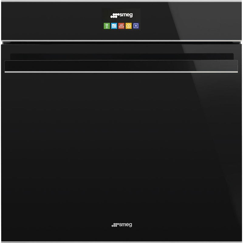 Smeg 24-inch, 2.47 pi.cu. Built-in Wall Oven with SmartCook System SFP6604STNX IMAGE 1