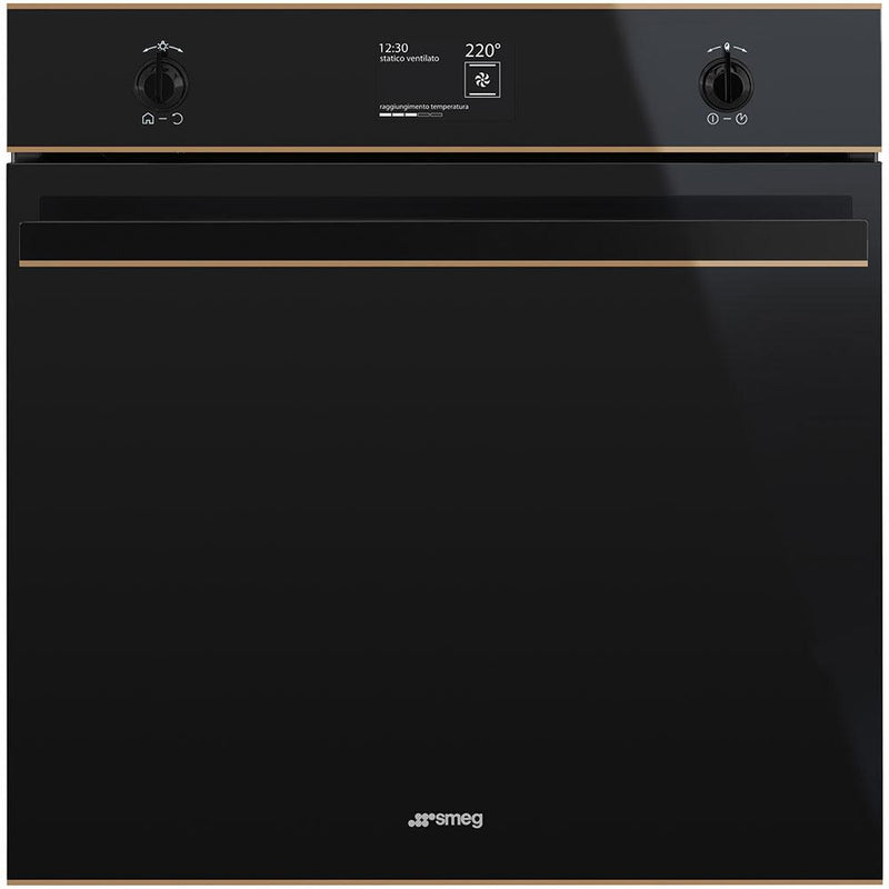 Smeg 24-inch, 2.47 cu.ft. Built-in Single Wall Oven with TFT Display SFP6603NRE IMAGE 1