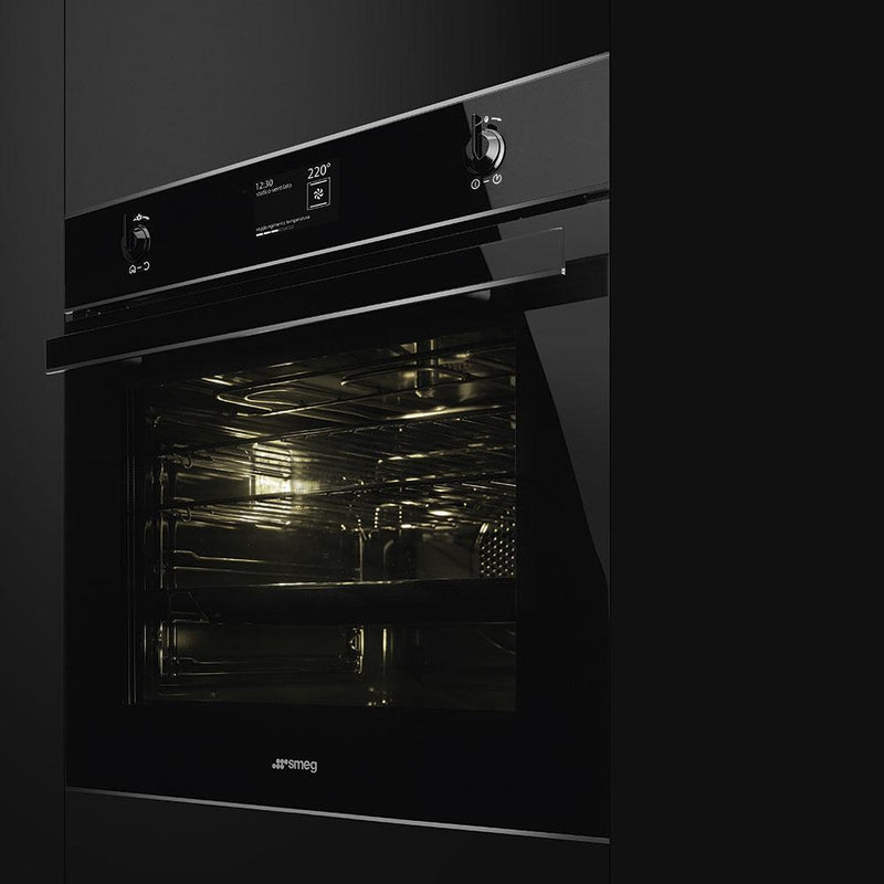 Smeg 24-inch, 2.47 cu.ft. Built-in Single Wall Oven with TFT Display SFP6603NXE IMAGE 4