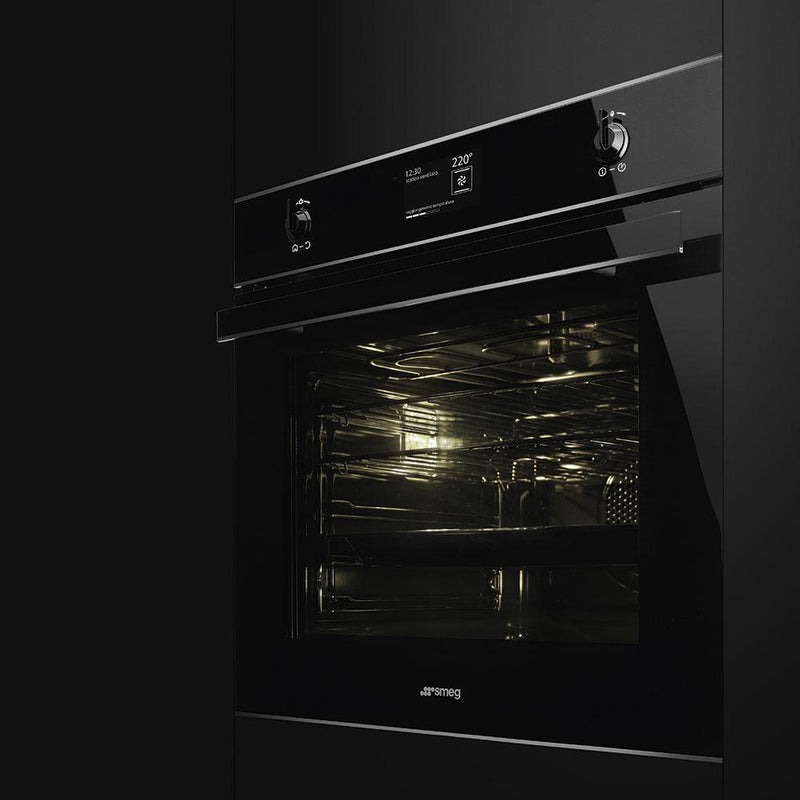 Smeg 24-inch, 2.47 cu.ft. Built-in Single Wall Oven with TFT Display SFP6603NXE IMAGE 5