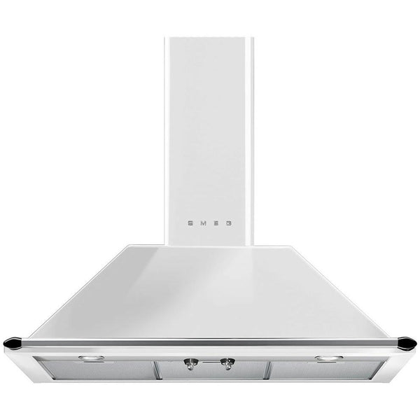 Smeg 36-inch Wall-Mount Range Hood KTU36WH IMAGE 1