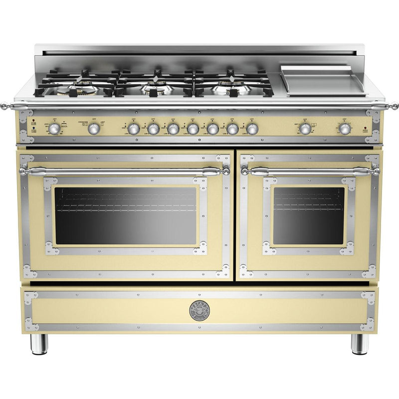 Bertazzoni 48-inch Freestanding Gas Range with Convection Technology HER 48 6G GAS CR 01 IMAGE 1