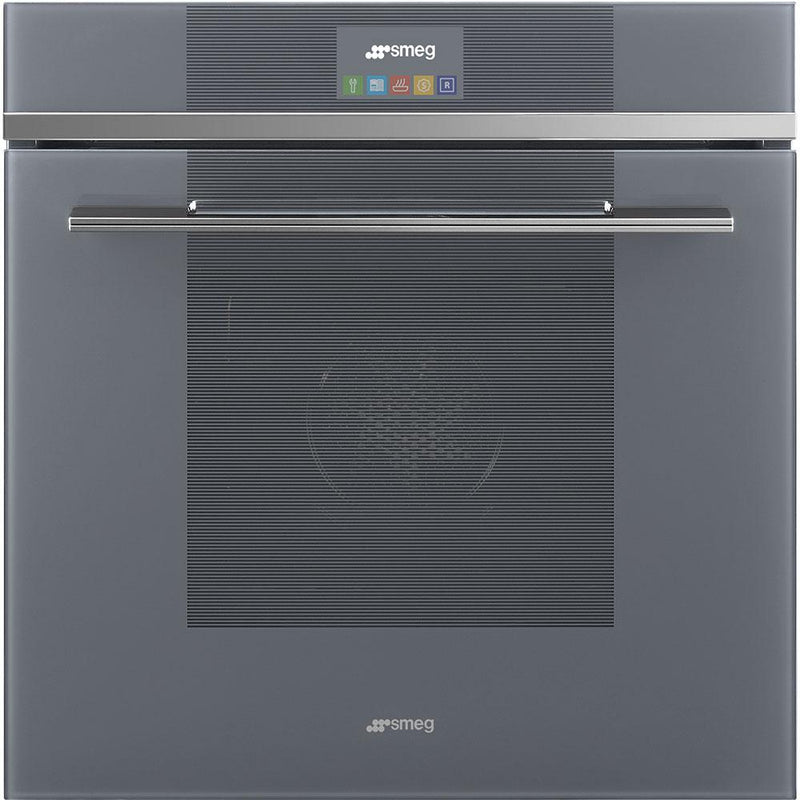 Smeg 24-inch Built-in Single Wall Oven with Steam Technology SFP6104STS IMAGE 1