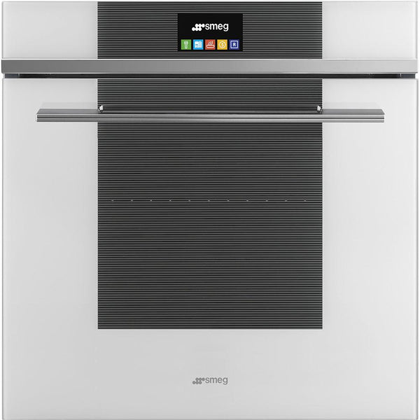 Smeg 24-inch Built-in Single Wall Oven with Steam Technology SFP6104TVB IMAGE 1