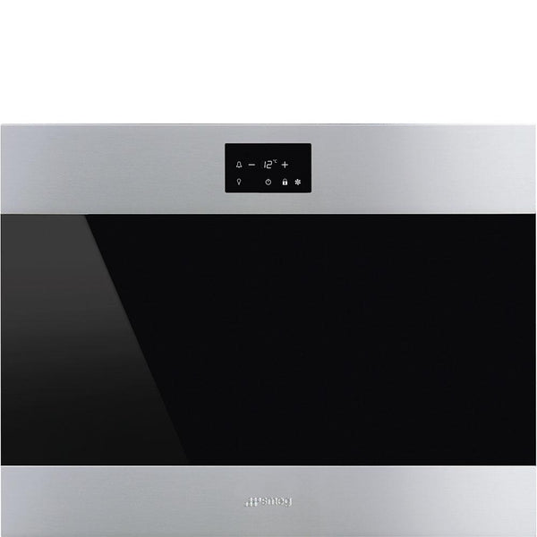 Smeg 18-Bottle Classic Aesthetic Wine Cooler CVIU318LX IMAGE 1