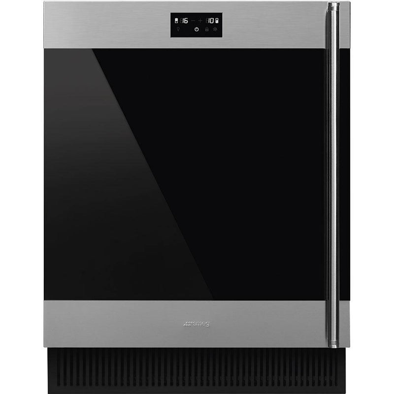 Smeg 38-Bottle Classic Aesthetic Wine Cooler CVIU338LX IMAGE 1