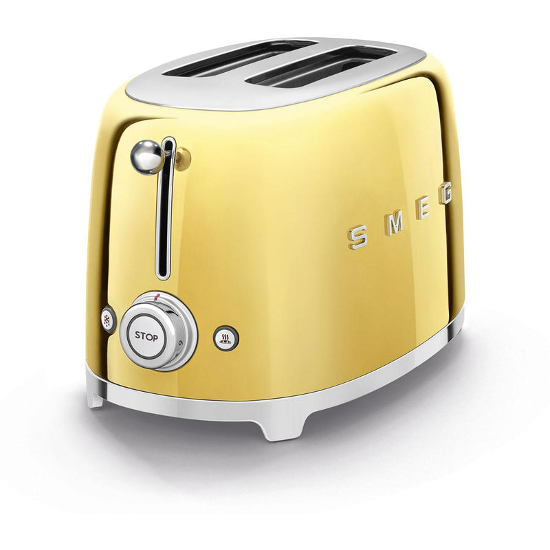 Smeg Retro-Style 2-Slice Toaster TSF01GOUS IMAGE 2