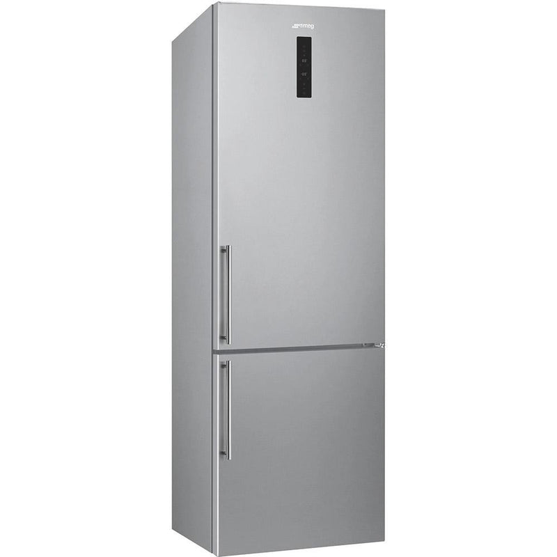 Smeg 24-inch, 11.4 cu. ft. Counter-Depth Bottom Freezer Refrigerator FC200UXE IMAGE 1