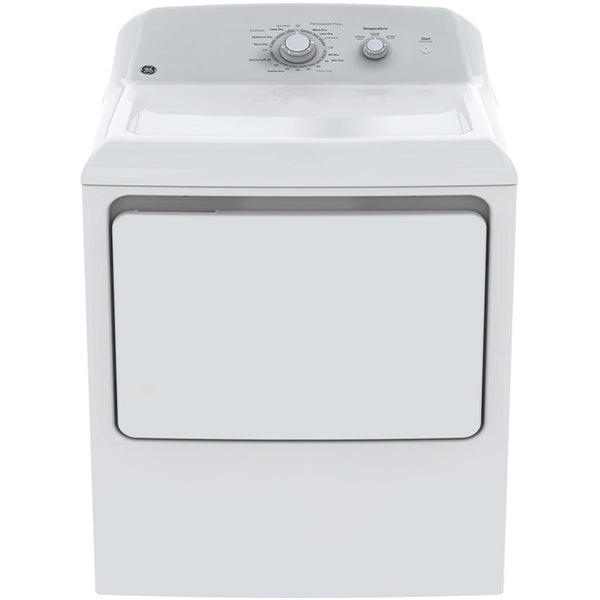 GE 6.2 cu. ft. Electric Dryer GTD32EBMPWW IMAGE 1