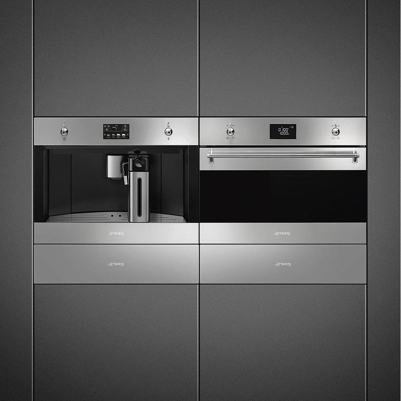 Smeg 24-inch Built-in Coffee System CMSU4303X IMAGE 2