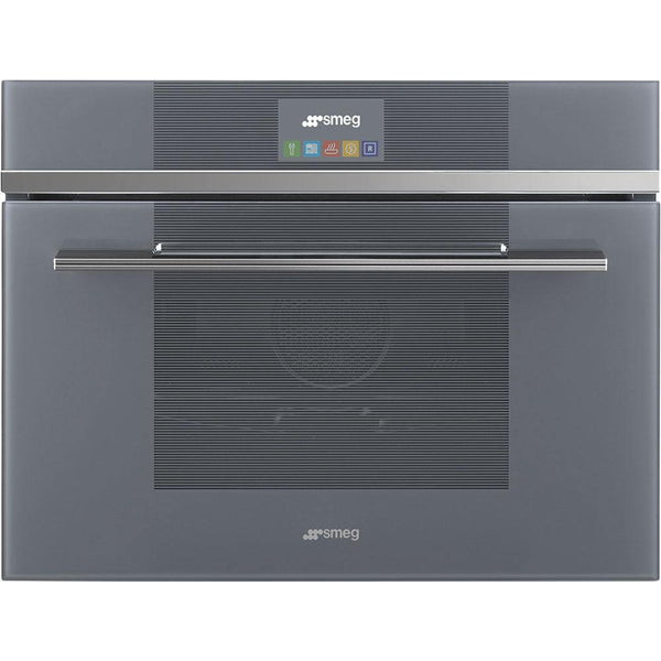 Smeg 24-inch Built-in Single Steam Wall Oven with convection SFU4104VCS IMAGE 1