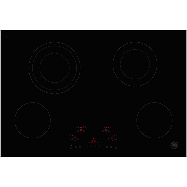 Bertazzoni 30-inch Built-in Electric Cooktop with 4 Elements PE304CERB BUILDER IMAGE 1