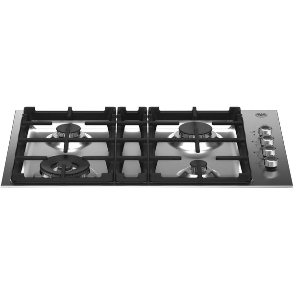 Bertazzoni 30-inch Built-in Gas Cooktop with 4 Burners PROF304QXEB BUILDER IMAGE 1