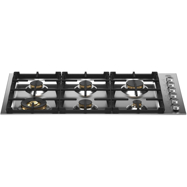 Bertazzoni 36-inch Built-In Gas Cooktop PROF366QBXTB BUILDER IMAGE 1