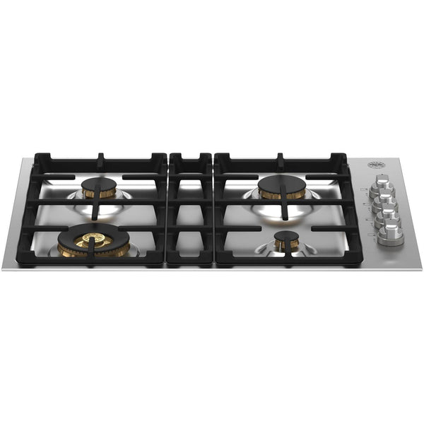 Bertazzoni 30-inch Built-in Gas Cooktop with 4 Burners MAST304QBXTB BUILDER IMAGE 1