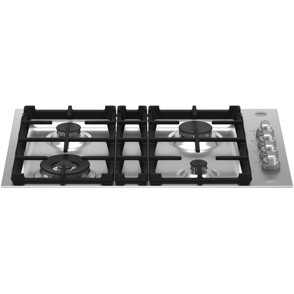 Bertazzoni 30-inch Built-in Gas Cooktop with 4 Burners MAST304QXEB BUILDER IMAGE 1