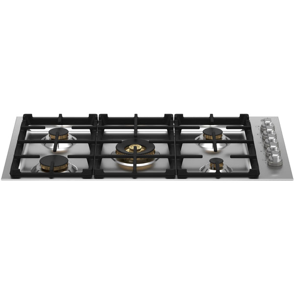 Bertazzoni 36-inch Built-in Gas Cooktop with 5 Burners MAST365QBXTB BUILDER IMAGE 1