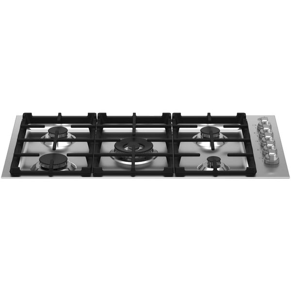 Bertazzoni 36-inch Built-in Gas Cooktop with 5 Burners MAST365QXEB BUILDER IMAGE 1