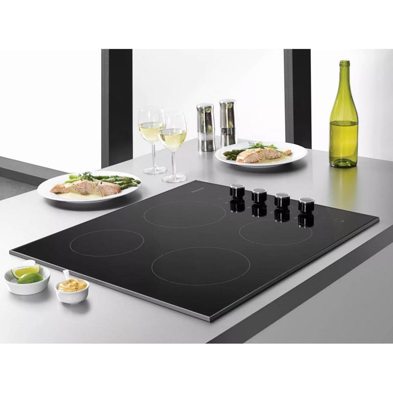 Blomberg 24-inch Built-in Electric Cooktop CTE24402B BUILDER IMAGE 2