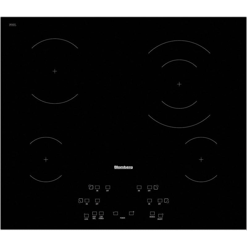 Blomberg 24-inch Built-in Electric Cooktop CTE24410B BUILDER IMAGE 1