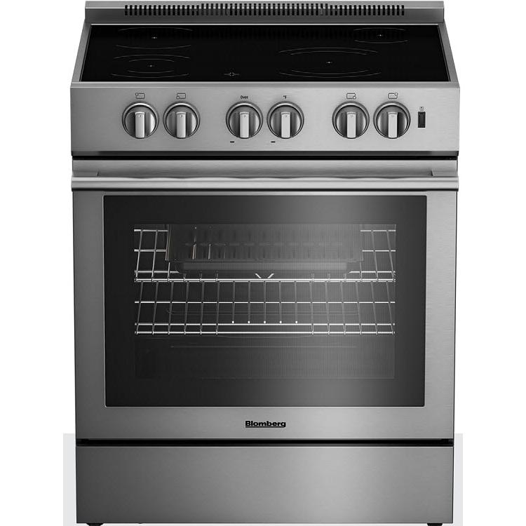 Blomberg 30-inch Slide-in Electric Induction Range with Convection Technology BIR34452SS IMAGE 1