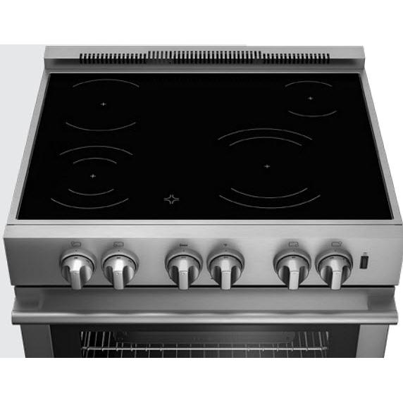 Blomberg 30-inch Slide-in Electric Induction Range with Convection Technology BIR34452SS IMAGE 3