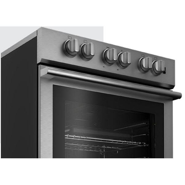 Blomberg 30-inch Slide-in Electric Induction Range with Convection Technology BIR34452SS IMAGE 4