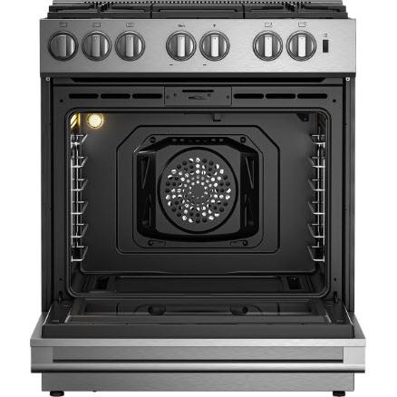 Blomberg 30-inch slide-in Gas Range with Convection Technology BGR30522SS IMAGE 5